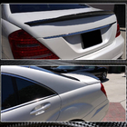 Mercedes S-class W221 2005-2013 Spoiler V1 (Carbon) Foto 4