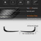 Mercedes SLK R172 2011-2016 Carbon Frontstoßstangen Abdeckungen (für Base 2016-2020) Foto 5