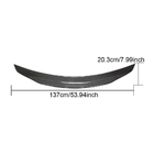 Mercedes SLK R172 2011-2016 Spoiler V1 (für 2011-2020, Carbon) Foto 4