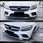 Mercedes C-class W206 2022- Frontstoßstange Lippe Aufsatz (für AMG-Line, Carbon) Foto 3