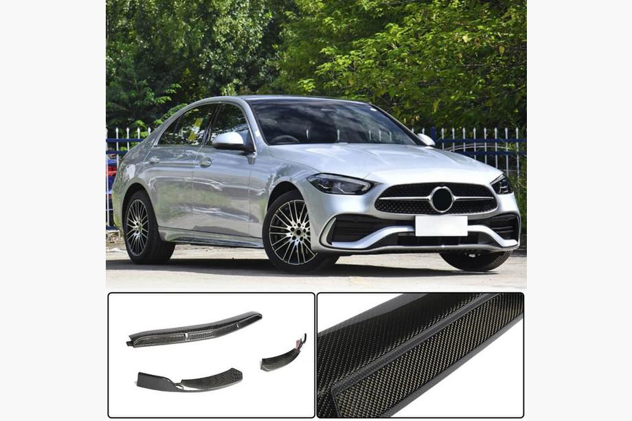 Mercedes C-class W206 2022- Frontstoßstange Lippe Aufsatz (für AMG-Line, Carbon) Image