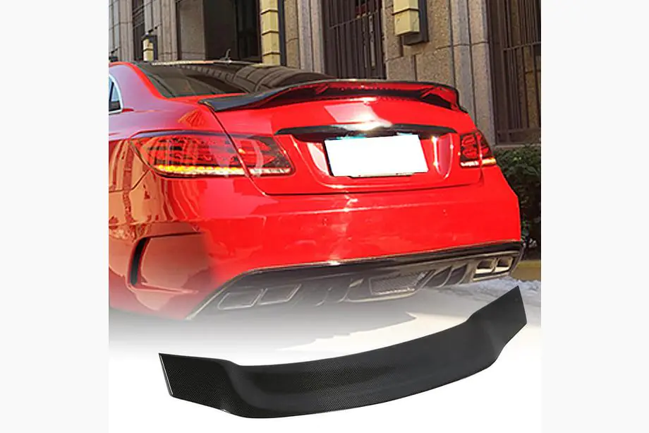 Mercedes E-class coupe C207 2010-2017 Spoiler V3 (Carbon) Image