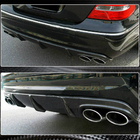 Mercedes E-class W211 2002-2009 Heckdiffusor für E55 AMG 2003-2006, Carbon Foto 5