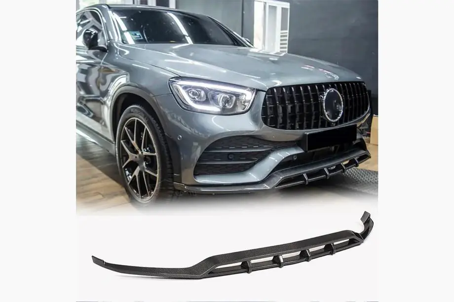 Mercedes GLC X253 2015-2022 Frontspoiler Lippe für AMG-Line 2020+, Carbon Image