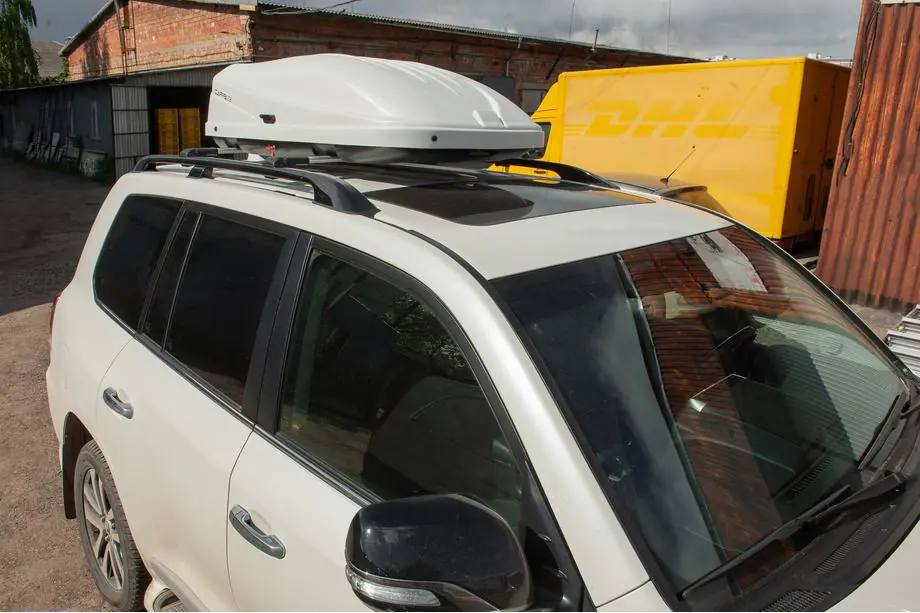 Dachbox EuroCap weiß (450 L) Foto 12
