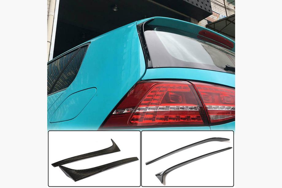 Volkswagen Golf 7/E-Golf 2012-2020 Carbon Abdeckungen für hintere Fensterleisten (für Base) Image