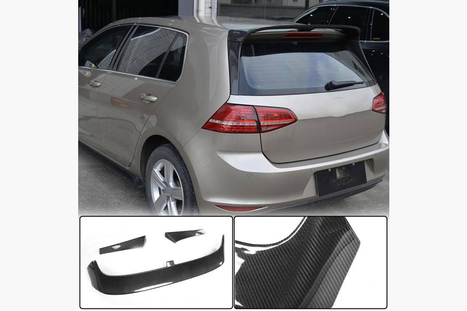 Volkswagen Golf 7/E-Golf 2012-2020 Spoiler V2 (für Base/R-Line HB, Carbon) Image