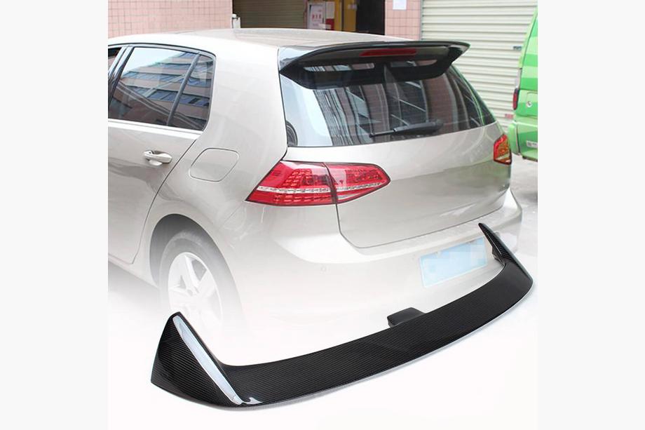 Volkswagen Golf 7/E-Golf 2012-2020 Spoiler V6 (für Base/R-Line HB, Carbon) Image