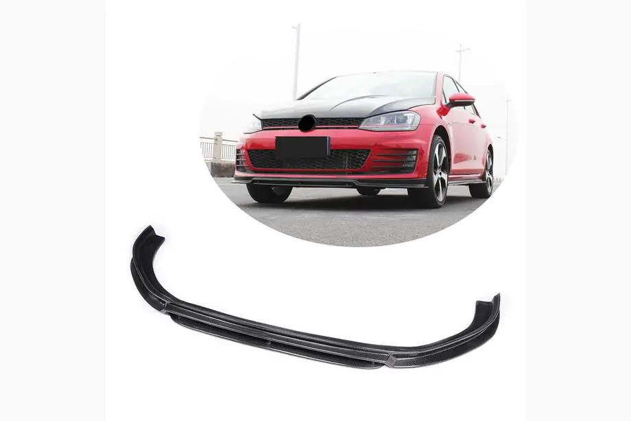 Volkswagen Golf 7/E-Golf 2012-2020 Frontlippe V3 für GTI HB 2012-2017 Carbon Foto 1