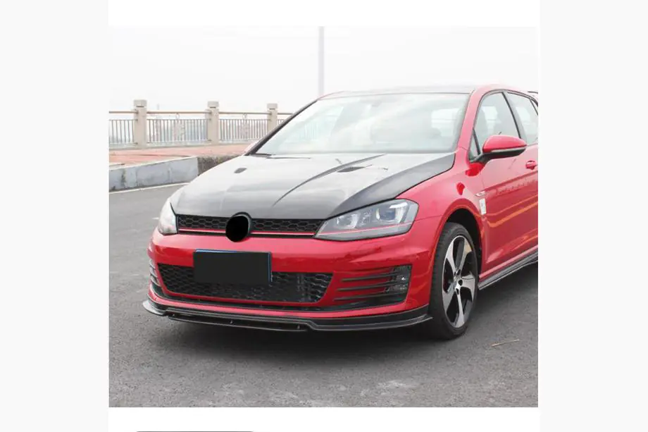 Volkswagen Golf 7/E-Golf 2012-2020 Frontlippe V3 für GTI HB 2012-2017 Carbon Foto 4