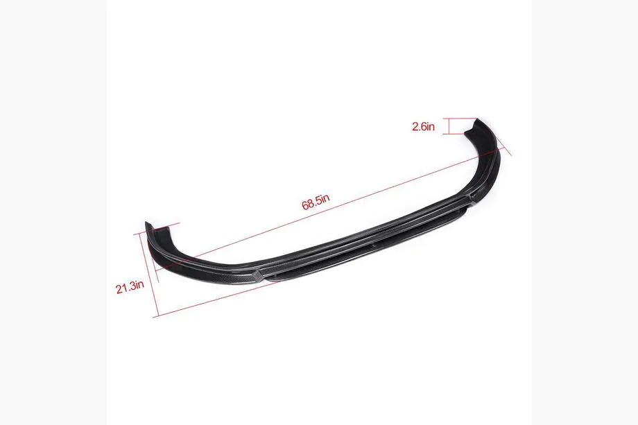 Volkswagen Golf 7/E-Golf 2012-2020 Frontlippe V3 für GTI HB 2012-2017 Carbon Foto 6