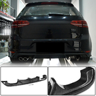 Volkswagen Golf 7/E-Golf 2012-2020 Heckdiffusor Stoßstange (für R/R-Line HB 2012-2017, Carbon) Foto 1