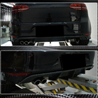Volkswagen Golf 7/E-Golf 2012-2020 Heckdiffusor Stoßstange (für R/R-Line HB 2012-2017, Carbon) Foto 3