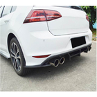 Volkswagen Golf 7/E-Golf 2012-2020 Heckdiffusor Stoßstange (für R-Line HB 2012-2017, Carbon) Foto 3