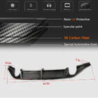 Volkswagen Golf 7/E-Golf 2012-2020 Heckdiffusor V3 (für Base/GTI HB 2012-2017, Carbon) Foto 5