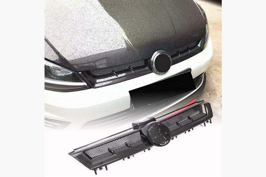 Volkswagen Golf 7/E-Golf 2012-2020 Frontgrill (für HB 2012-2017, Trockencarbon) Image