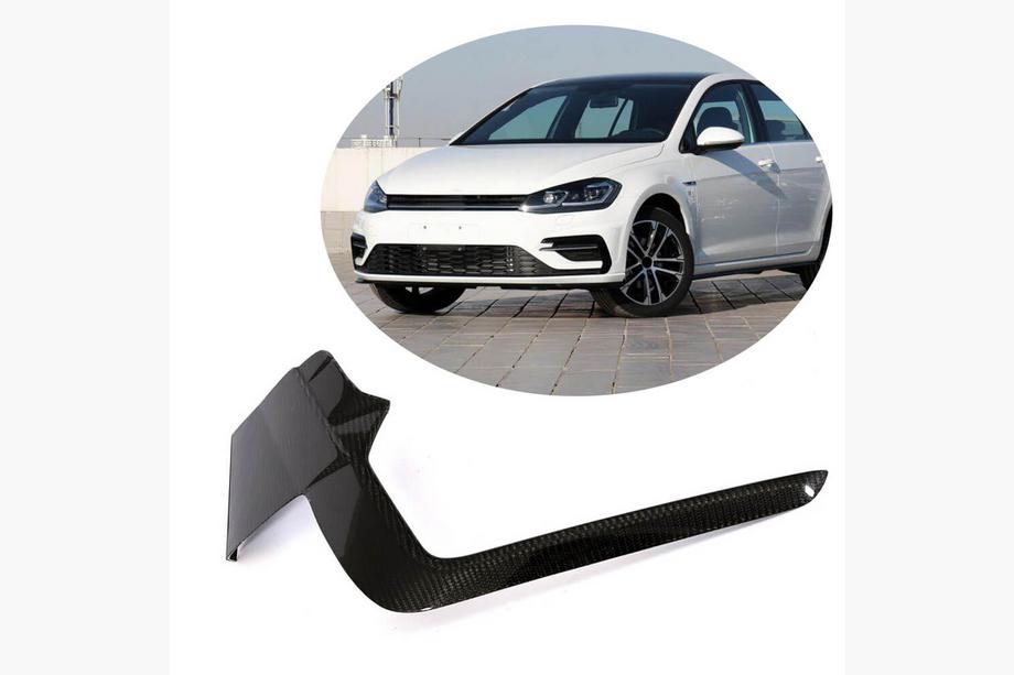 Volkswagen Golf 7/E-Golf 2012-2020 Carbon Frontstoßstangen Abdeckungen (R/R-line HB 2017-2020) Image
