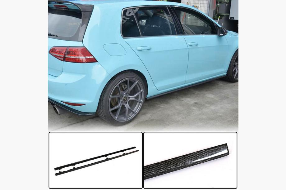 Volkswagen Golf 7/E-Golf 2012-2020 Seitenschweller (für R/R-Line 2017-2020, Carbon) Image