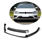 Volkswagen Golf 7/E-Golf 2012-2020 Frontstoßstangenlippe Aufsatz V2 (für R/R-Line 2017-2020, Carbon) Foto 1