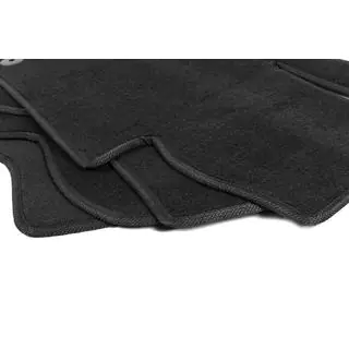 Premium Textil Kofferraummatte vorne (2012-2021, schwarz) Foto 2
