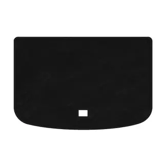 Premium Kofferraummatte Textil (HB, 3-Türer, Schwarz)