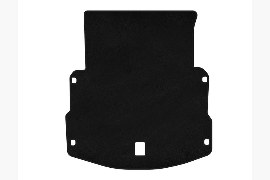 Audi A8 2018- Premium Kofferraummatte Textil (Long, Schwarz) Image