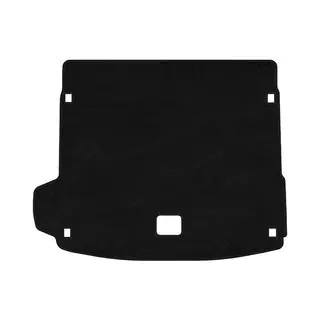 Premium Kofferraummatte Textil (Schwarz)