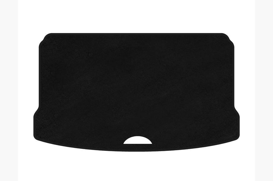 Mini Cooper F55/56/57 2014-2023 Premium Kofferraum-Teppichmatte Textil (für S F55, 5-türig, Schwarz) Foto 1