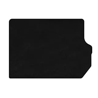 Premium Kofferraummatte Textil (Schwarz)