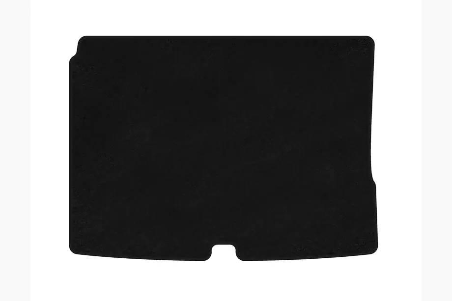 Fiat Fiorino/Qubo 2008-2024 Textile Kofferraummatte Premium (Für Qubo 2008-2016, Schwarz) Foto 1