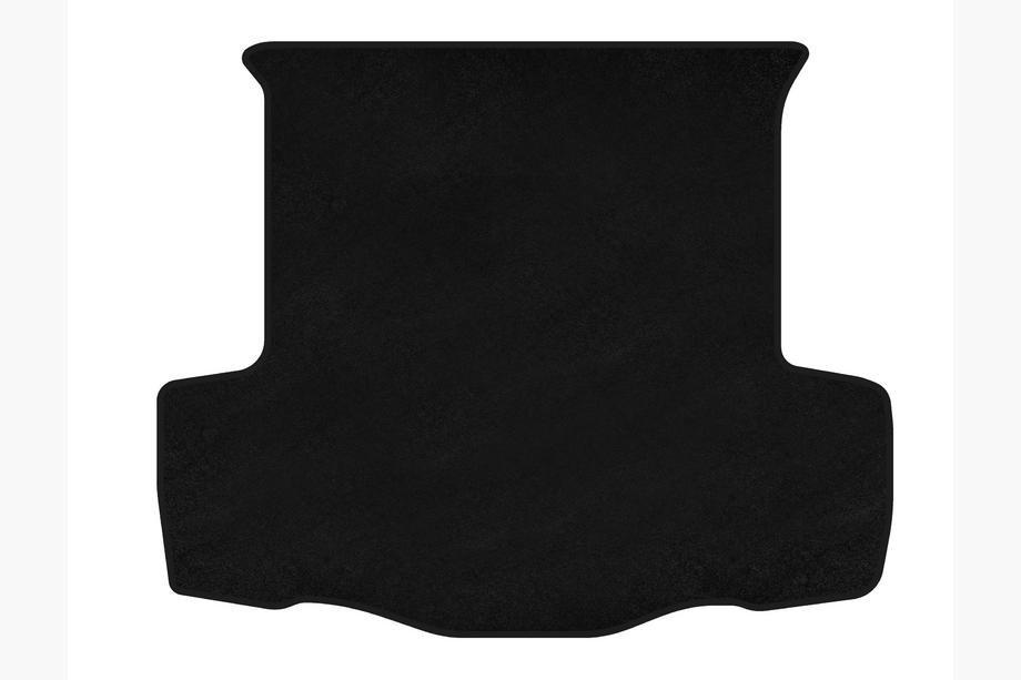 Fiat Linea 2006-2018 Kofferraummatte Textil Premium (SD, Schwarz) Image