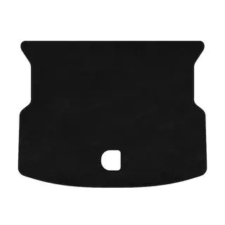 Premium Kofferraummatte Textil (Schwarz)