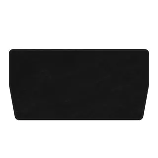 Premium Kofferraummatte Textil (Schwarz)