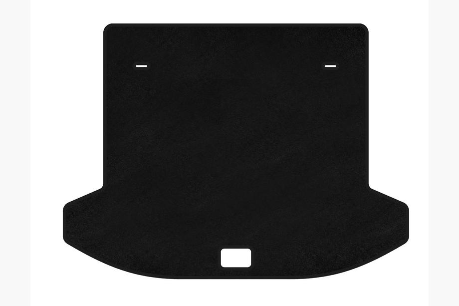 Jetour X70 2018- Premium Kofferraummatte Textil (2 Reihen, Schwarz) Image