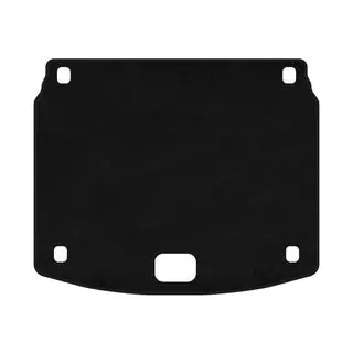 Premium Kofferraummatte Textil (Schwarz)