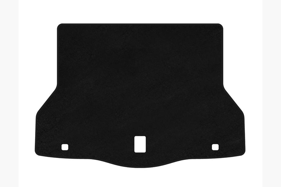 Mercedes CLA C117 2013-2019 Kofferraummatte Textil Premium (SD, Schwarz) Image