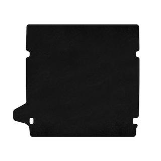 Premium Kofferraummatte Textil (bis 2. Reihe, Schwarz)