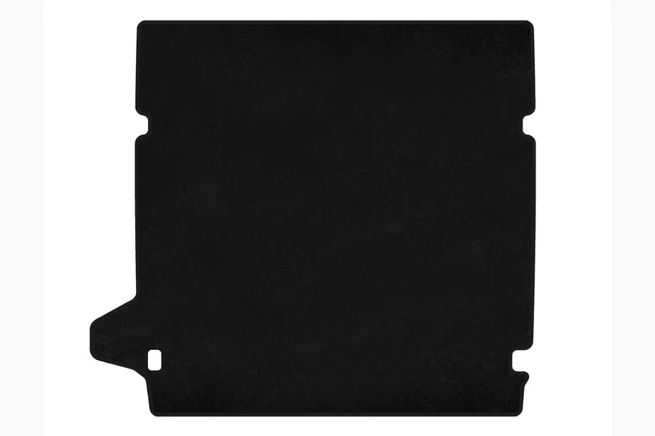 Nissan Pathfinder R51 2005-2014 Premium Kofferraummatte Textil (bis 2. Reihe, Schwarz) Foto 1