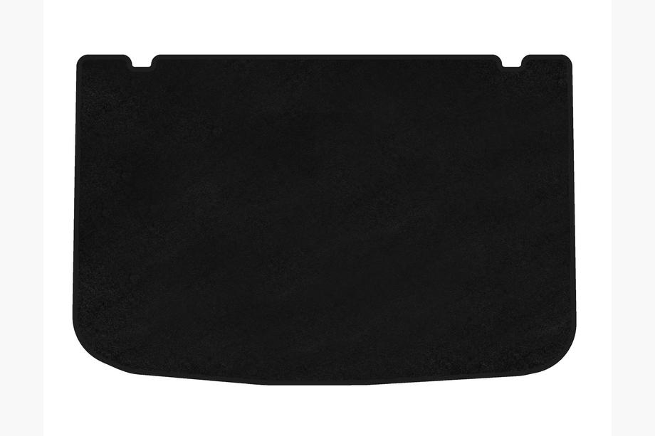 Renault Clio IV 2012-2019 Premium Textil Kofferraummatte (2012-2016, HB, 5-Türer, Schwarz) Image