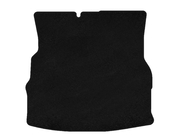 Renault Symbol 1999-2008 Kofferraummatte Textil Premium (SD, Schwarz) Foto 1