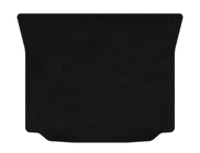 Skoda Roomster 2006-2015 Premium Kofferraummatte Textil (Schwarz) Foto 1