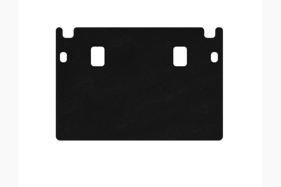 Toyota 4Runner 2009-2024 Premium Kofferraummatte Textil (2014-2024, 7-Sitzer, Schwarz) Image