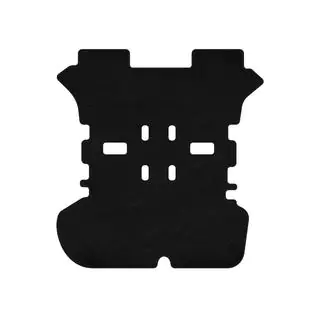 Premium Kofferraummatte Textil (Schwarz)