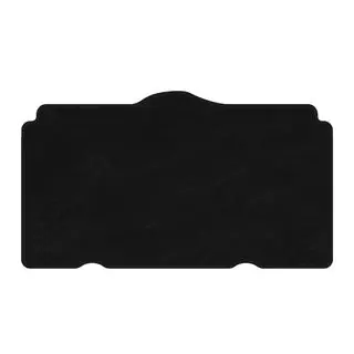 Premium Kofferraummatte Textil (HB, 5-türig, Schwarz)