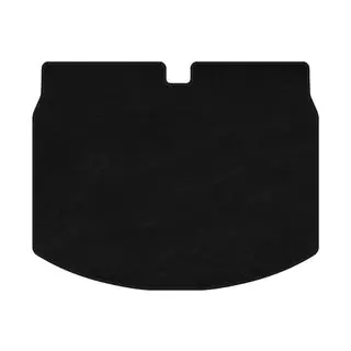 Premium Kofferraummatte Textil (HB, Schwarz)