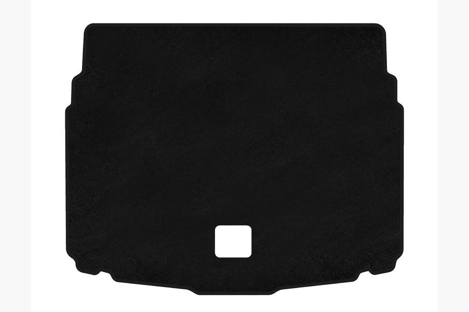 Volkswagen T-Roc 2017-2025 Premium V1 Kofferraummatte Textil (5-türig, Schwarz) Image