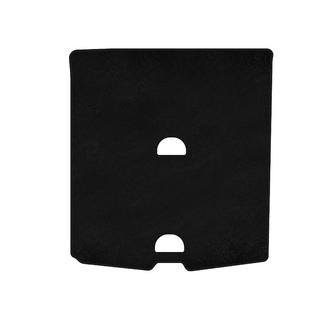 Premium Kofferraummatte Textil (bis 2. Reihe, Schwarz)