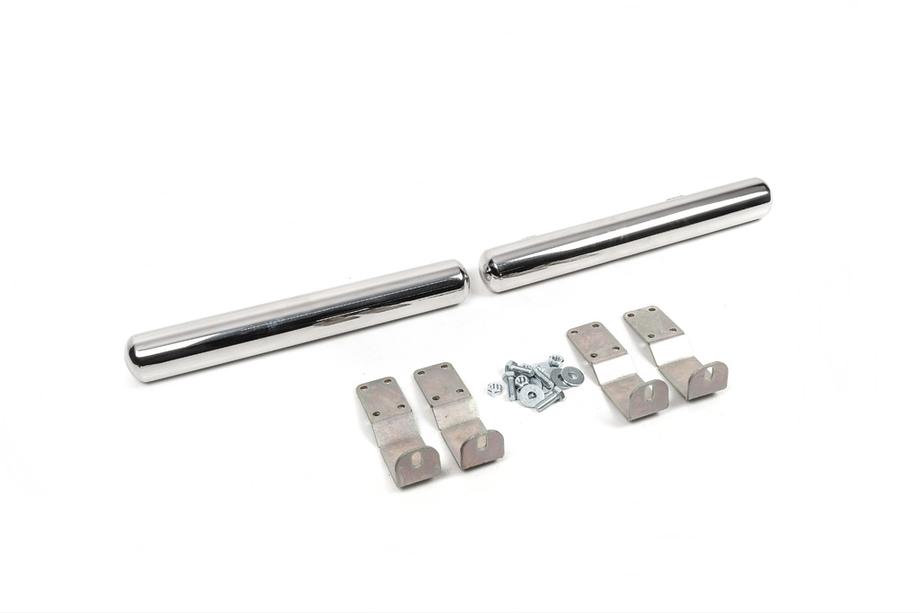 Mercedes Sprinter W901/902/903/904/905 1995–2006 Seitliche Rohre hinter dem Hinterrad (2 Stk, Edelstahl) Mittlerer Radstand Foto 3