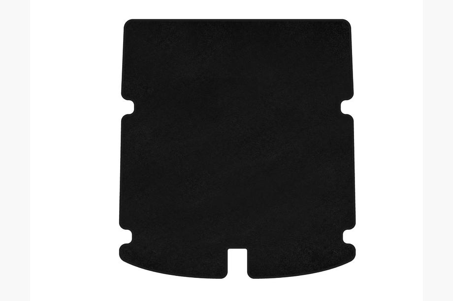 Audi A6 C7 2011-2017 Textil-Kofferraummatte Premium V-2 (Sedan, Schwarz) Image
