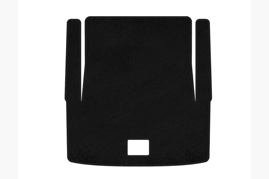 BMW 3 Series E90/E91 2005-2011 Premium Kofferraummatte Textil V-1 (Für E90, Schwarz) Image